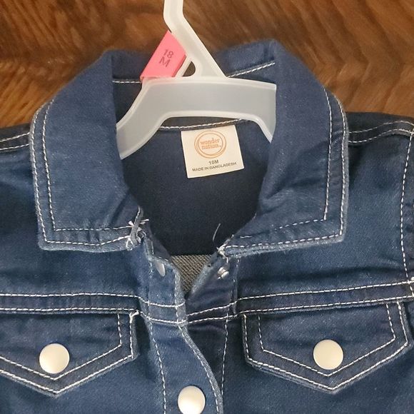 NWT TODDLER DENIM JACKET - Picture 3 of 4